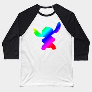 Rainbow Stitch Baseball T-Shirt